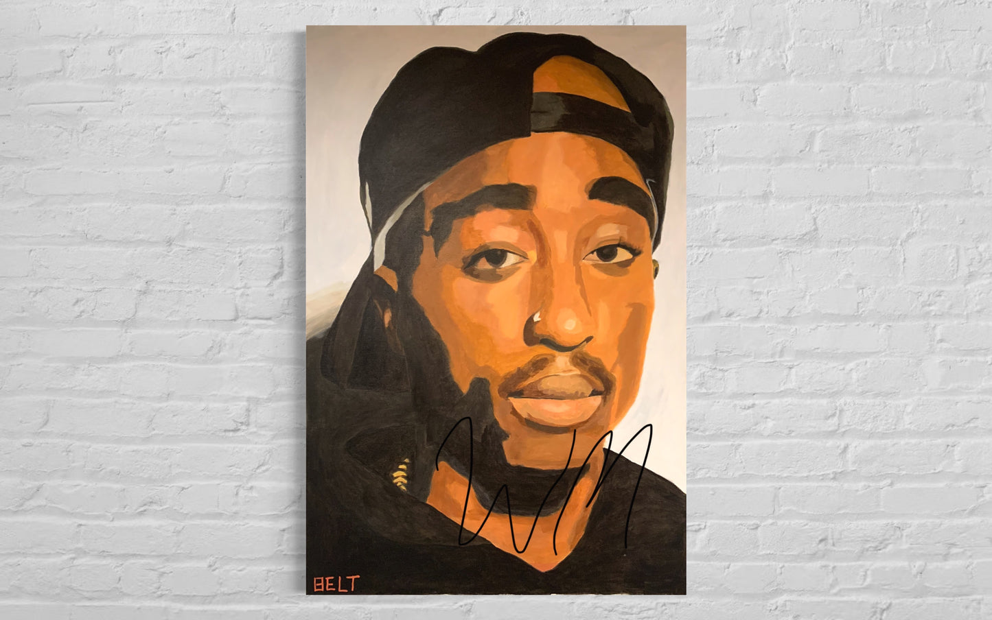 2pac 24x36 Original Artwork