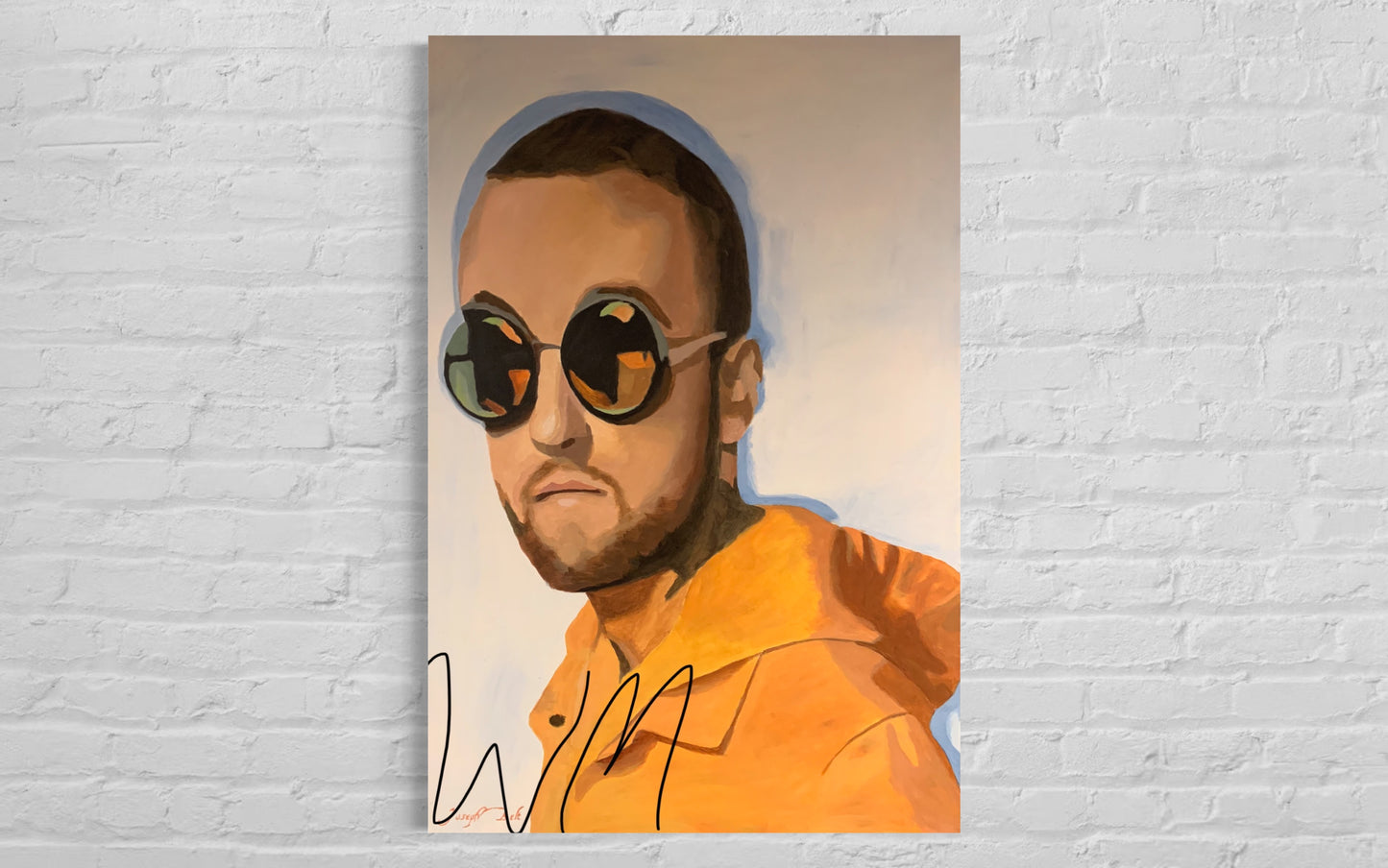 Mac Miller Original 24x36 Artwork